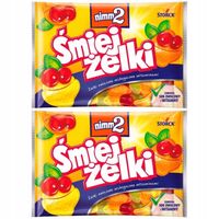 nimm2 Śmiejżelki Żelki owocowe wzbogacone witaminami 100 g x 2 sztuk