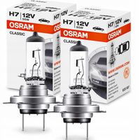 ŻARÓWKI OSRAM H7 X 2 SZT CLASSIC ŻARÓWKA SAMOCHODOWA 12V 55W PX26d HOMOLOGA