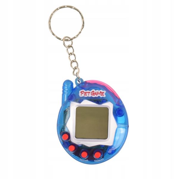TAMAGOTCHI gra dla dzieci ELEKTRONICZNA Tamagoczi ZWIERZĄTKO Niebieskie zdjęcie 1