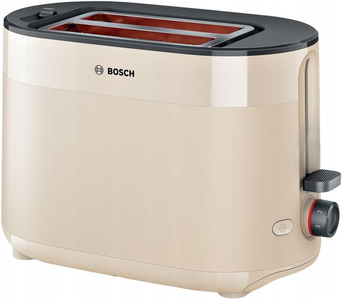 Toster Bosch MyMoment TAT2M127 950W 2 tosty Timer Termostat Rozmrażanie zdjęcie 7