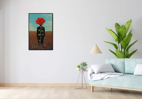 Plakat 56,6x86,4cm Obserwator zza Maku na Arena.pl