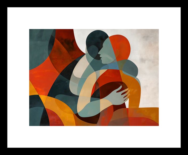 Plakat 20x15cm Objęcia zdjęcie 3