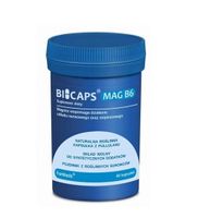 Formeds Bicaps Mag B6 Magnez cytrynian 60 kapsułek