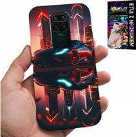 ETUI DO XIAOMI NOTE 9 - SAMOCHODY FAN, WZORY DLA MĘŻCZYZN +FOLIA
