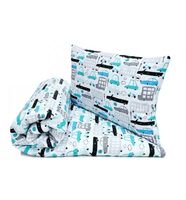 Pościel Bawełniana Samochody 100x135cm