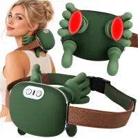 Masażer bioniczny karku ramion ciała pleców podgrzewany usb łapki rączki
