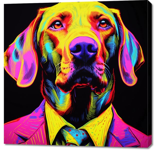 Obraz 100x100cm Barwna Osobowość zdjęcie 1