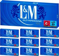 Gilzy papierosowe L&M BLUE 100sztX10