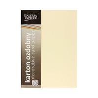 Karton Ozdobny Batik Kremowy 230G (20) 0870