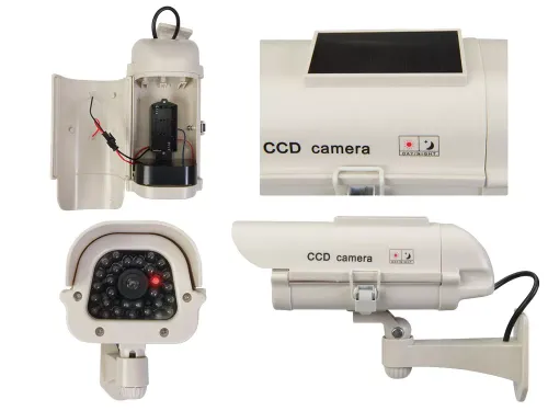 Atrapa kamery solarna migająca dioda led kamera na Arena.pl