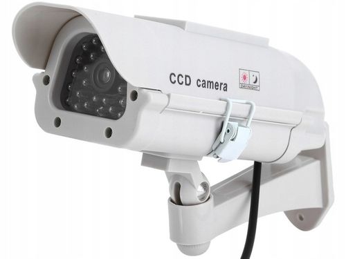 ATRAPA KAMERY CCTV SOLARNA MONITORING MIGAJĄCA DIODA LED KAMERA NA na Arena.pl
