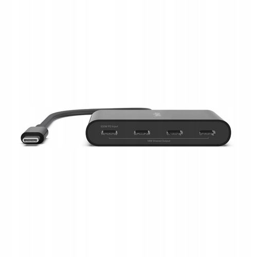 Stacja, hub USB-C do laptopa Belkin AVC018, USB-C 3.2 gen2 na 4 porty USB-C na Arena.pl