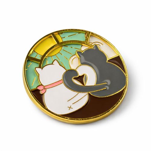 Cozy Cats | 4 cm | Metal | Pin | Original na Arena.pl