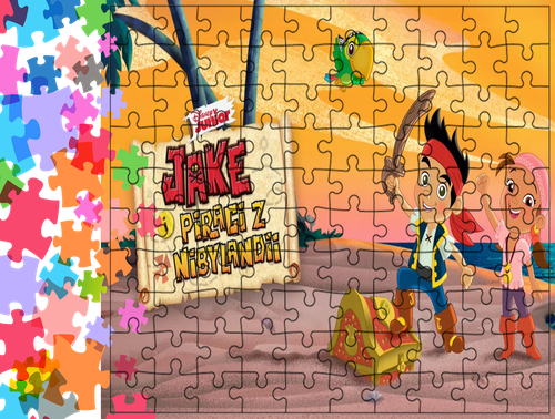 Puzzle tradycyjne Jake - Piraci z Nibylandii na Arena.pl