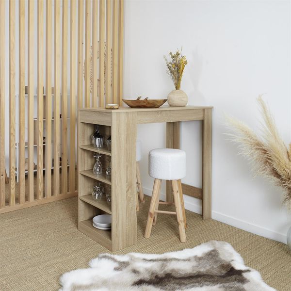 Stół barowy Blox naturalny zdjęcie 4