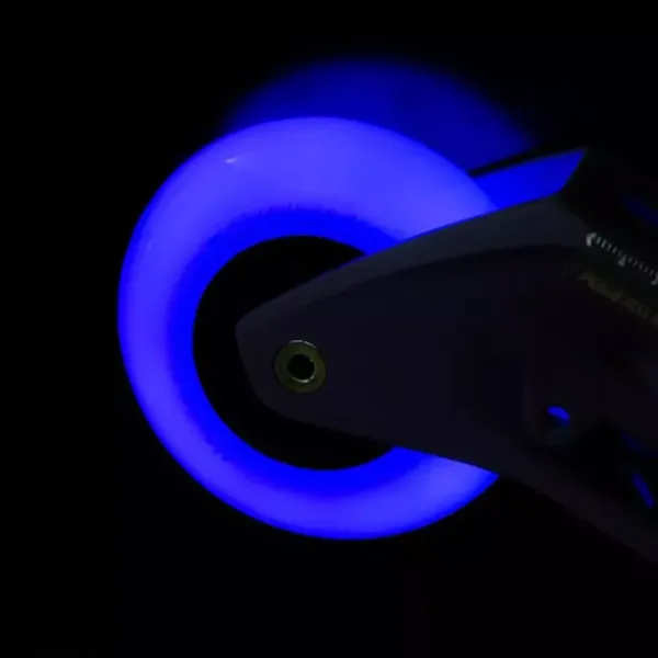 Zestaw 4 kółka świecące LED Powerslide Neons 80/85A Blue zdjęcie 3