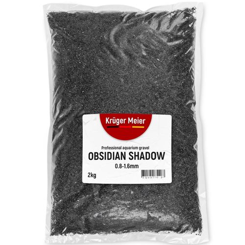 Kruger Meier Obsidian Shadow 0.8–1.6 mm – Piasek akwarystyczny 2 kg na Arena.pl