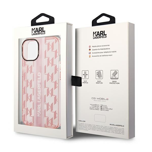 Etui Karl Lagerfeld do iPhone 15 Plus, iPhone 14 Plus, Różowy zdjęcie 8