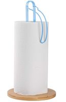 Uchwyt na ręcznik papierowy z mocowaniem niebieski