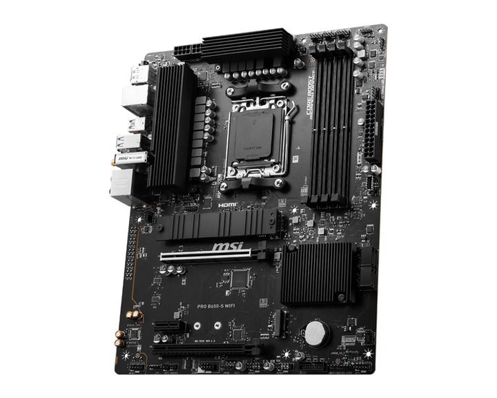 Msi Pro B650-S Wifi DDR5 AM4 Atx Mb zdjęcie 2