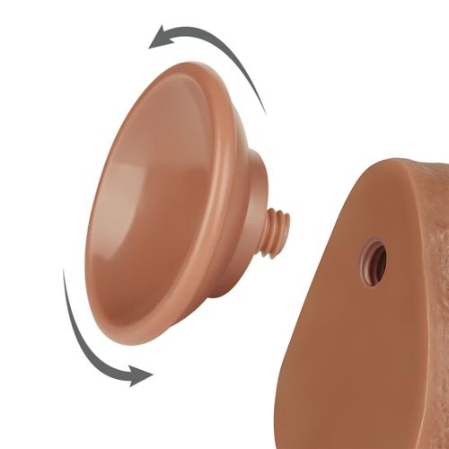 8.5'' sliding skin dual layer dong brown na Arena.pl