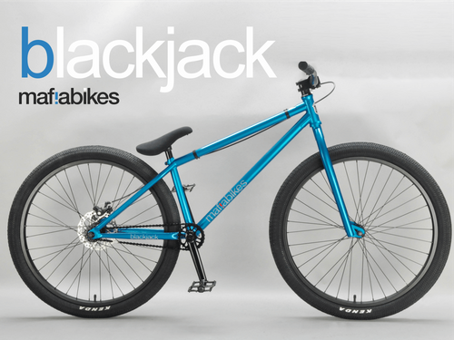Rower MTB Street MAFIABIKES Blackjack Blue na Arena.pl