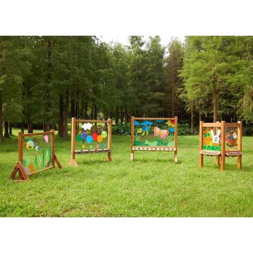 MASTERKIDZ Przezroczysta Akrylowa Tablica Malarska + Kubeczki na Arena.pl