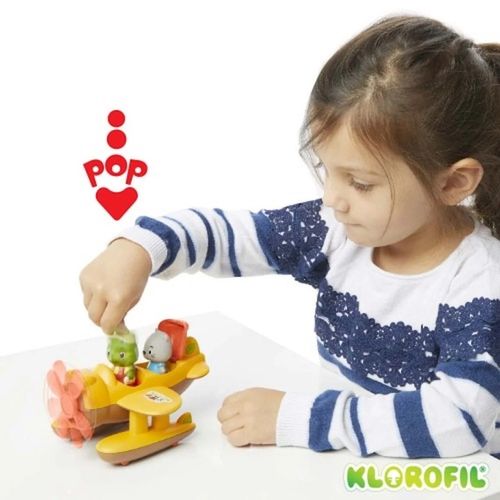 Hydroplan - Samolot na Kółkach z Figurką - Klorofil na Arena.pl