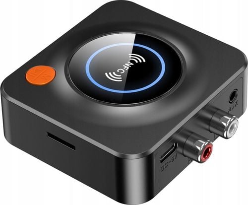 TRANSMITER ODBIORNIK BLUETOOTH ADAPTER DO WIEŻY 5.3 NFC RCA AUX SD na Arena.pl