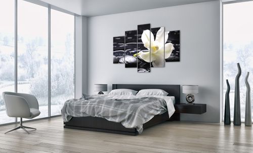 Obraz Na Płótnie - Storczyk Kamień - 150X100 Cm - Ea150X100-0444 na Arena.pl