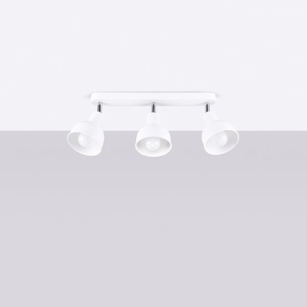 Plafon ELBA 3 biały zdjęcie 2