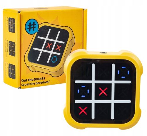 Gra Kółko i Krzyżyk Gra Elektroniczna 4w1 Różne Rozgrywki Ładowanie USB na Arena.pl