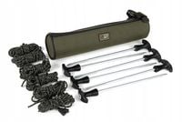 2 x ZESTAW FOX SZPILKI + ODCIĄGI R-SERIES BIVVY STORM