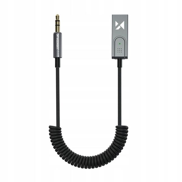 Wozinsky Adapter samochodowy,transmiter,audio Bluetooth 5.3AUXminiJack3.5mm zdjęcie 1