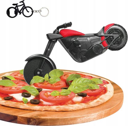 Nóż Do Pizzy Krojenia Krajalnica Radełko Stal Nierdzewna Ostry Motocykl na Arena.pl