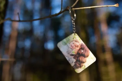 Breloczek do Kluczy Twoje Zdjęcie Zawieszka Imię na Arena.pl