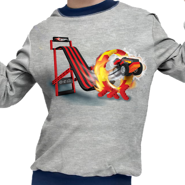 Piżama dziecięca Hot Wheels zdjęcie 1