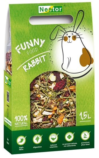 Nestor Pokarm Królik Funny 1500ml zdjęcie 1