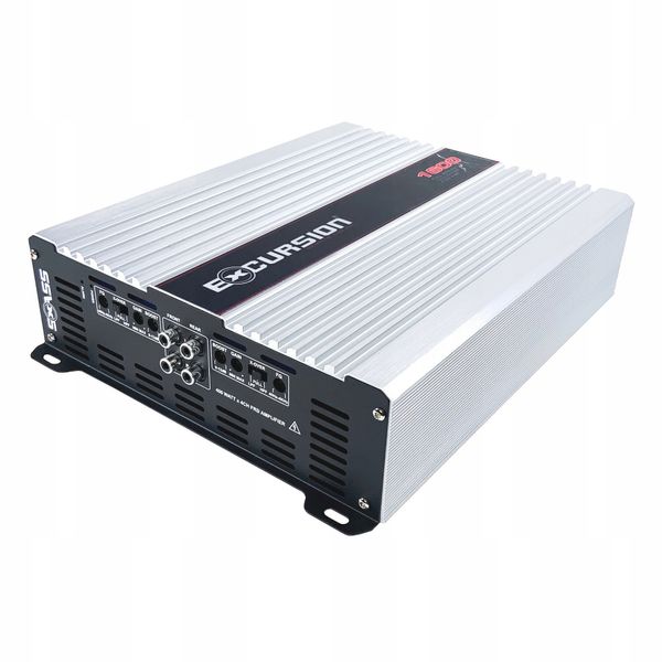 Wzmacniacz samochodowy Excursion 4 kanały 1600W zdjęcie 2