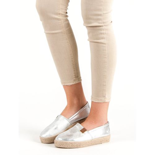 Modne Srebrne Espadryle r.41 na Arena.pl