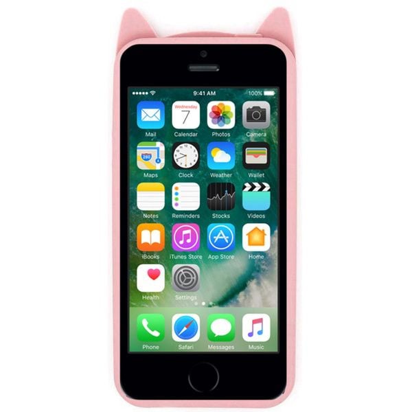 ETUI DO IPHONE 14 CASE OBUDOWA COVER POKROWIEC FUTERAŁ PLECKI RÓŻOWY KOTEK zdjęcie 2