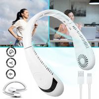 OSOBISTY WENTYLATOR NA SZYJĘ PRZENOŚNY WENTYLATOR NA SZYJĘ BEZ UŻYCIA RĄK