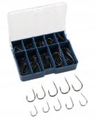 HACZYKI Zestaw Haczyków 70szt 10 rozmiarów HC