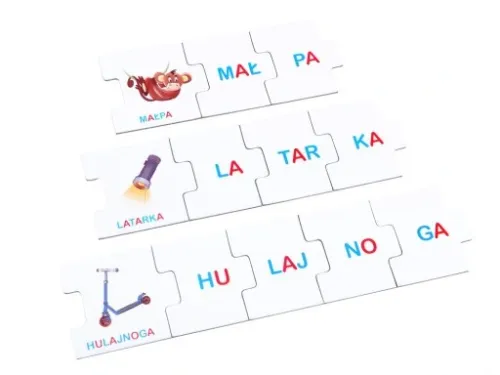 Gra dla 6 Latka Sylaby EDUKACYJNA Logiczna ZABAWA na Arena.pl