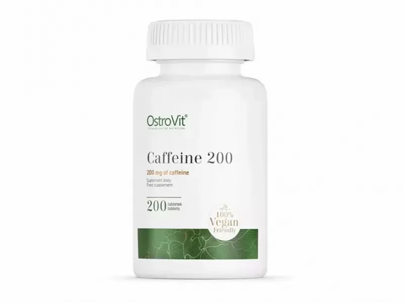 Kofeina 200 mg 200 Tabletek Ostrovit zdjęcie 1