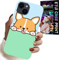 ETUI DO IPHONE 15 PLUS - SŁODKI PIESEK WZORY Z BAJEK POKROWIEC