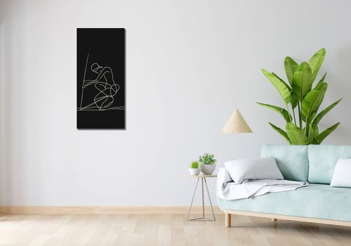 Obraz 40x90cm Linia na Arena.pl