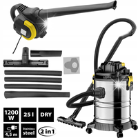 Odkurzacz garażowy 1200W 25L sucho mokro funkcja nadmuchu DREL