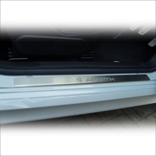 Listwa progowa FIAT 500  ABARTH Stal nierdzewna 304 mat 2szt na Arena.pl