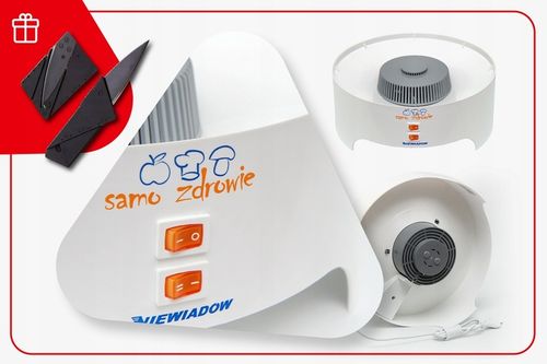 SUSZARKA DO GRZYBÓW OWOCÓW WARZYW ZIÓŁ NIEWIADÓW 500W PRODUKOWANA W POLSCE na Arena.pl